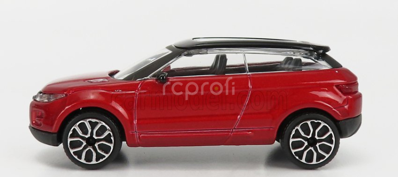 Bburago Volvo Fh16 Xl 750 Euro 6 Cab Truck Car Transporter With Land Rover Range Evoque Lrx 2-door 2011 1:43 Red Met