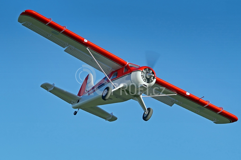 RC letadlo Beaver 2000mm ARF, červená