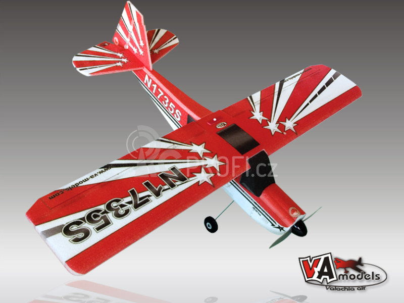 BELLANCA SUPER DECATHLON červená - ARF (VA-Models)