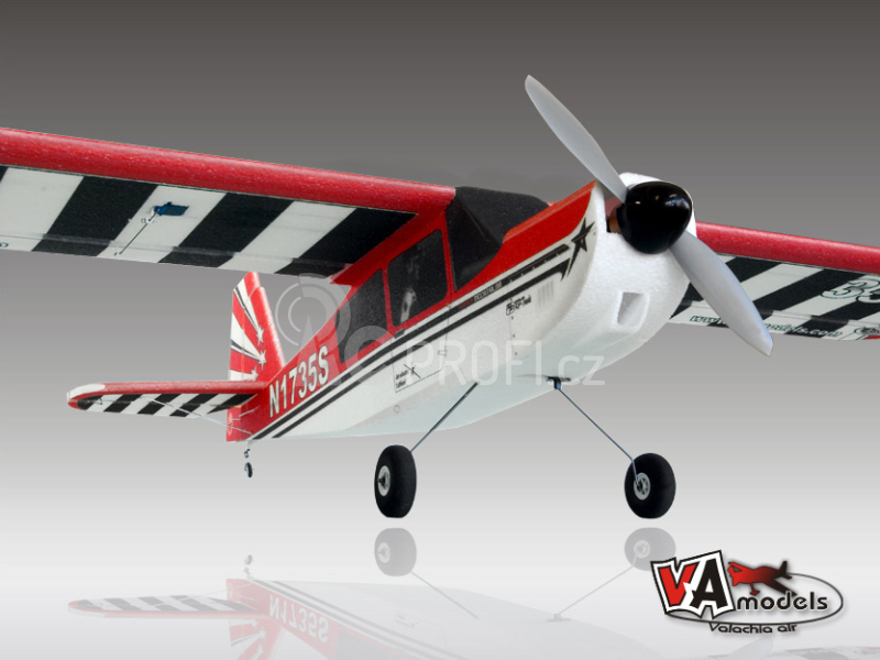 BELLANCA SUPER DECATHLON červená - ARF (VA-Models)