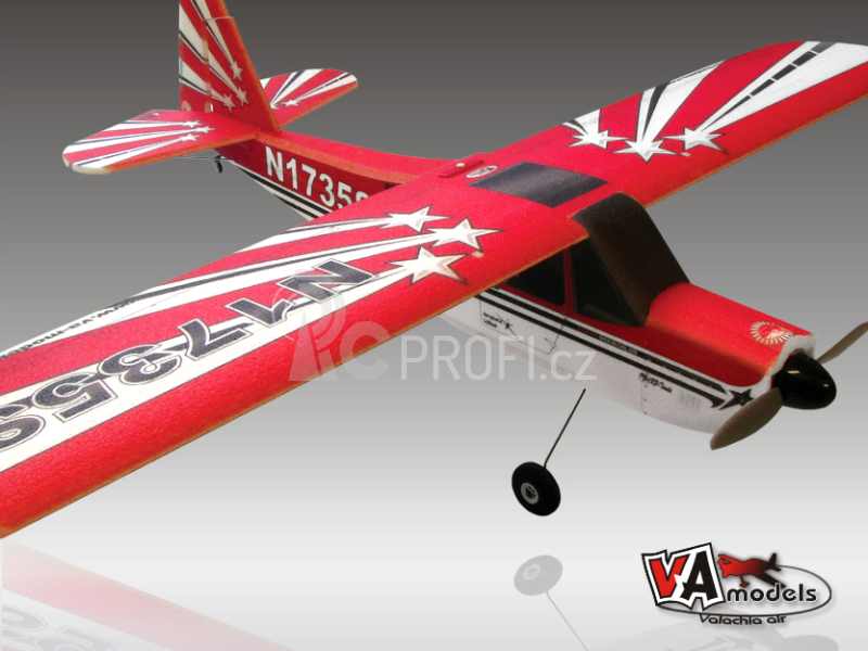 BELLANCA SUPER DECATHLON červená - ARF (VA-Models)