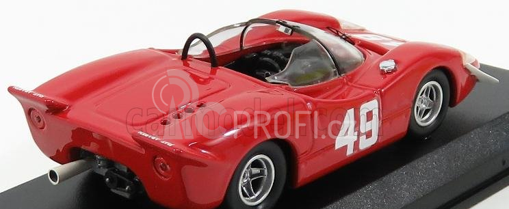 Best-model Abarth 2000 Se 2nd N 49 Mont Ventoux 1969 A.merzario 1:43 Red