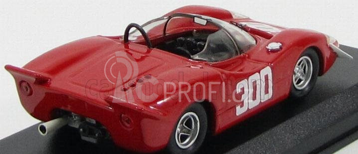 Best-model Abarth 2000s N 300 Winner Bolzano-mendola 1969 A.merzario 1:43 Red