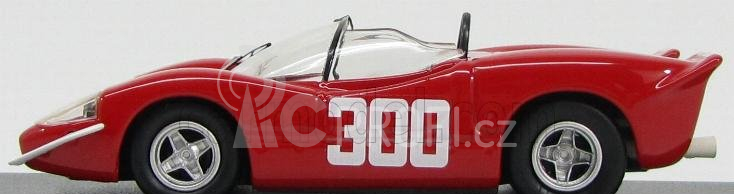 Best-model Abarth 2000s N 300 Winner Bolzano-mendola 1969 A.merzario 1:43 Red