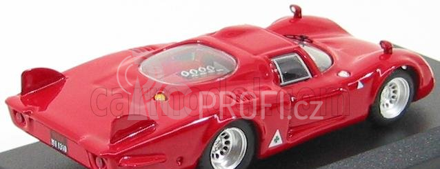 Best-model Alfa romeo 33.2 Coda Lunga Prova 1968 1:43 Red