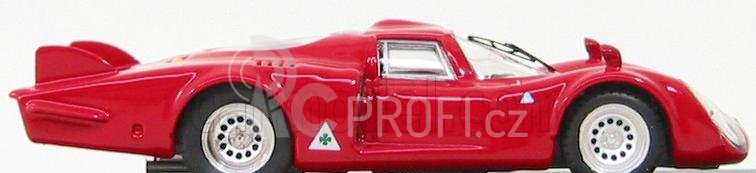 Best-model Alfa romeo 33.2 Coda Lunga Prova 1968 1:43 Red