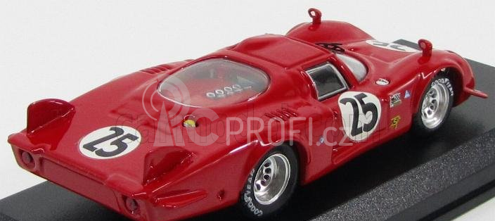 Best-model Alfa romeo 33.2 Lm N 25 Daytona 1969 Dibos - Chappuis - Calabattisti 1:43 Red