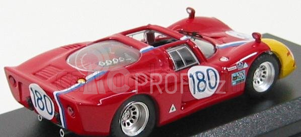Best-model Alfa romeo 33.2 N 180 Targa Florio 1968 Gosselin - Trosch 1:43 Red