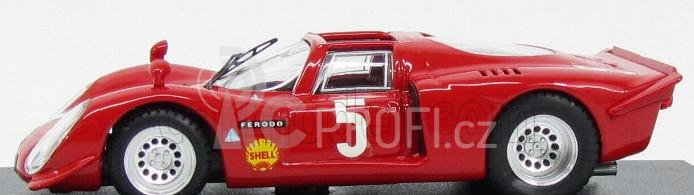 Best-model Alfa romeo 33.2 Spider N 5 Winner Montlhery 1969 Larrousse - Verrier 1:43 Red