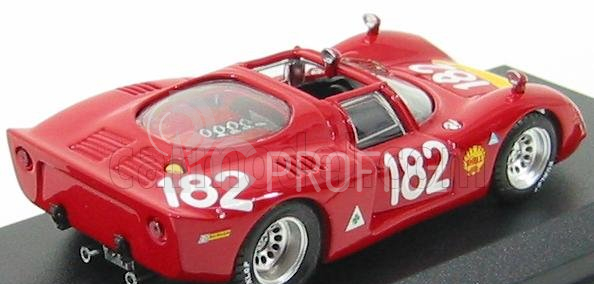 Best-model Alfa romeo 33.2 Spider Targa Florio N 182 Bagh. 1968 1:43 Red
