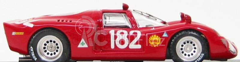 Best-model Alfa romeo 33.2 Spider Targa Florio N 182 Bagh. 1968 1:43 Red