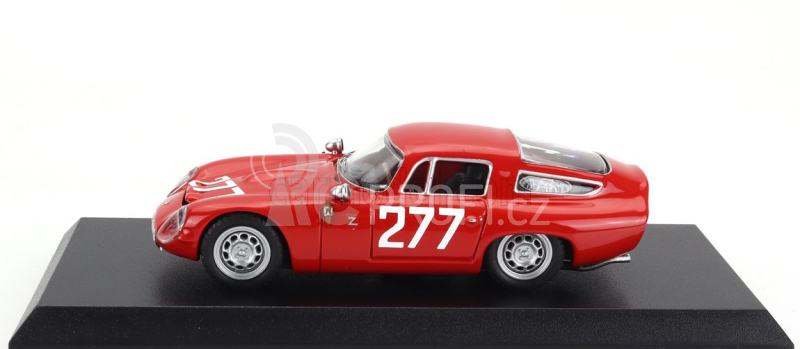 Best-model Alfa romeo Giulia Tz Coupe N 277 Coppa F.i.s.a. Monza 1963 Roberto Bussinello 1:43 Red