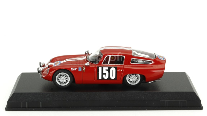 Best-model Alfa romeo Giulia Tz N 150 Tour De France 1964 Jean Rolland - Gabriel Augias 1:43 Red
