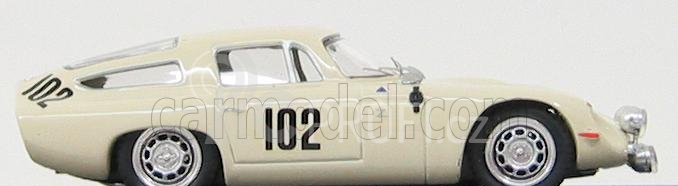 Best-model Alfa romeo Tz1 N 102 Rally Tour De Corse 1964 Richard - Rosinski 1:43 Bílá