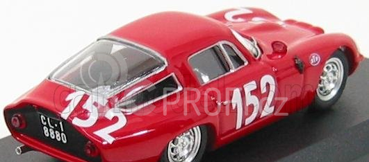 Best-model Alfa romeo Tz1 N 152 Targa Florio 1970 Giugno - Sutera 1:43 Red