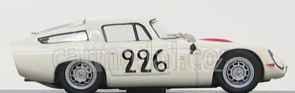 Best-model Alfa romeo Tz1 N 226 Mont Ventoux 1964 Ramu - Caccia 1:43 Bílá Červená