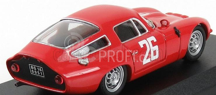 Best-model Alfa romeo Tz1 N 26 1000km Monza 1965 Pianta - Sala 1:43 Red