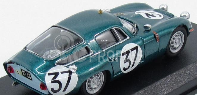 Best-model Alfa romeo Tz1 N 37 Test 24h Le Mans 1964 Bussinello - Biscaldi 1:43 Zelená