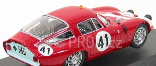 Best-model Alfa romeo Tz1 N 41 24h Le Mans 1964 Biscaldi - Sala 1:43 Red