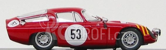 Best-model Alfa romeo Tz1 N 53 Sebring 1964 Stoddard - Kaser 1:43 Red