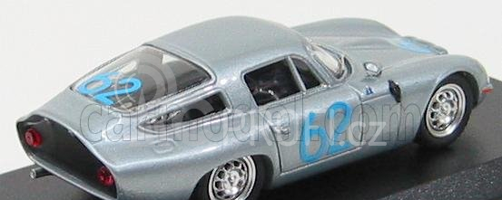 Best-model Alfa romeo Tz1 N 62 Targa Florio 1964 Nicodemi - Lessona 1:43 Silver