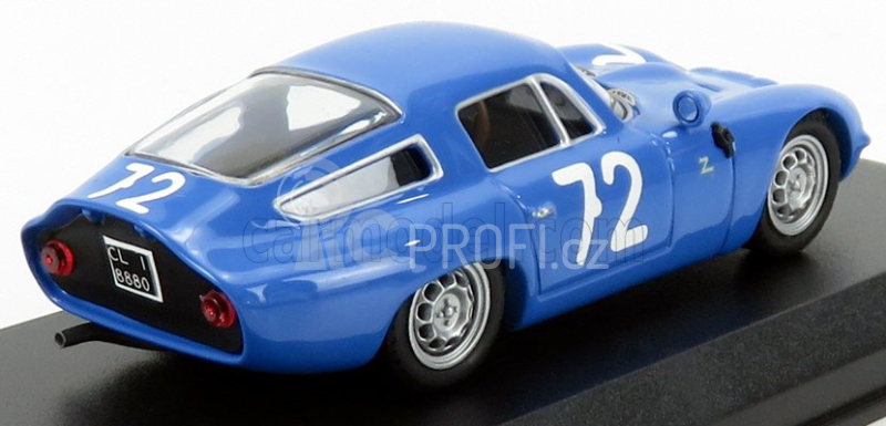 Best-model Alfa romeo Tz1 N 72 Targa Florio 1965 Panepinto - Parla 1:43 Blue