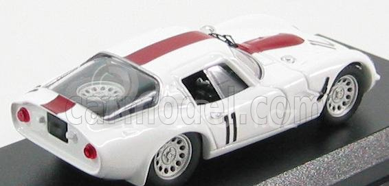 Best-model Alfa romeo Tz2 N 11 Warwick Farm 1968 M.brunninghausen 1:43 Bílá Červená