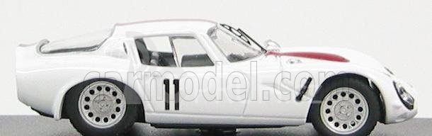 Best-model Alfa romeo Tz2 N 11 Warwick Farm 1968 M.brunninghausen 1:43 Bílá Červená