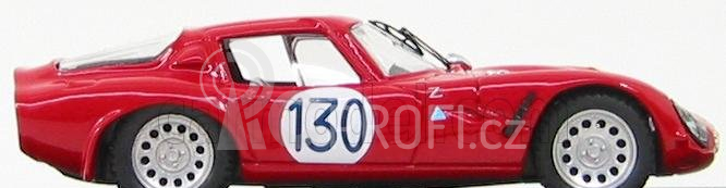 Best-model Alfa romeo Tz2 N 130 Targa Florio 1966 Bianchi - Bussinello 1:43 Red