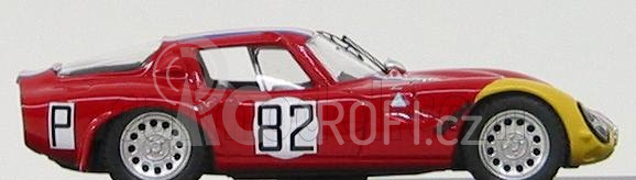 Best-model Alfa romeo Tz2 N 82 Nurburgring 1967 Trosch-pilette 1:43 Červená Žlutá