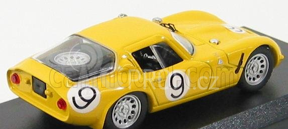 Best-model Alfa romeo Tz2 N 9 Australia 1966 Bartlett - Chivas 1:43 Žlutá