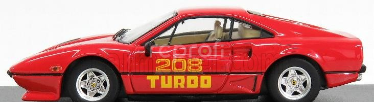 Best-model Ferrari 208 Gtb Turbo 1980 1:43 Red