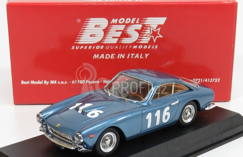 Best-model Ferrari 250 Gtl N 116 Targa Florio 1965 Blouin - Sauer 1:43 Blue