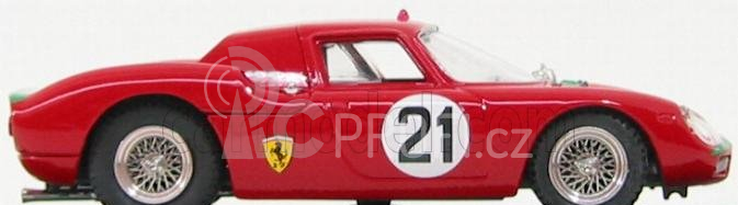 Best-model Ferrari 250 Lm Monza 1966 N 21 De Siebenthal 1:43 Red