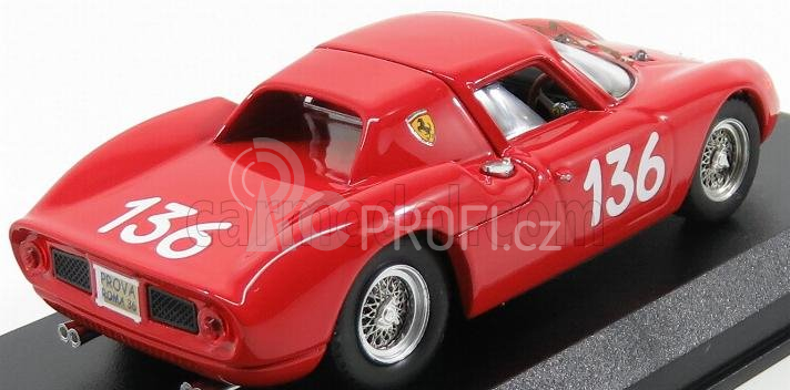 Best-model Ferrari 250 Lm N 136 Targa Florio 1965 Nicodemi - Lessona 1:43 Red