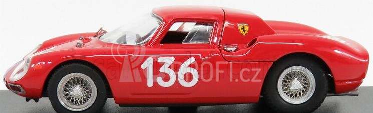 Best-model Ferrari 250 Lm N 136 Targa Florio 1965 Nicodemi - Lessona 1:43 Red