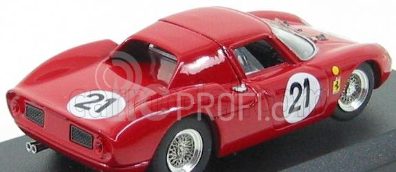 Best-model Ferrari 250 Lm N 21 24h Le Mans 1965 Rindt - Gregory 1:43 Red