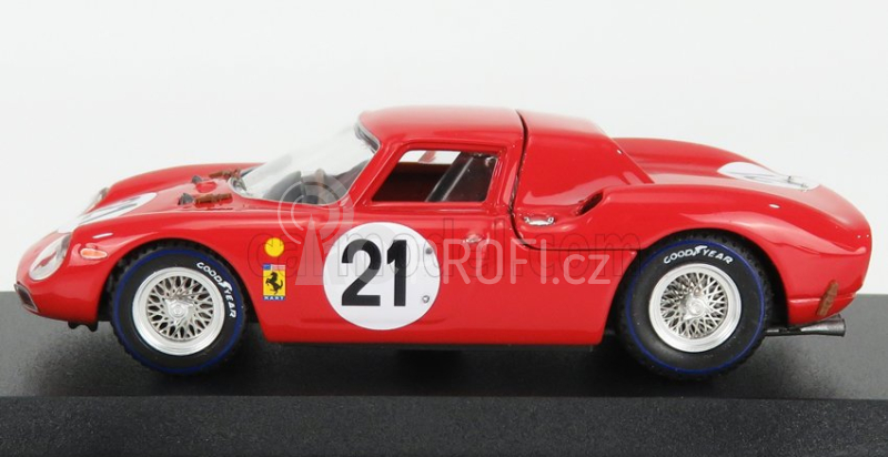 Best-model Ferrari 250lm 3.3l V12 Ch. N5893 Team N.a.r.t. N 21 1:43, červená