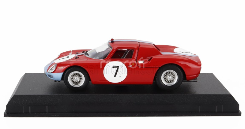 Best-model Ferrari 250lm 3.3l V12 N 7 Winner 12h Reims 1964 Graham Hill - Joachim Bonnier 1:43 Červená Modrá