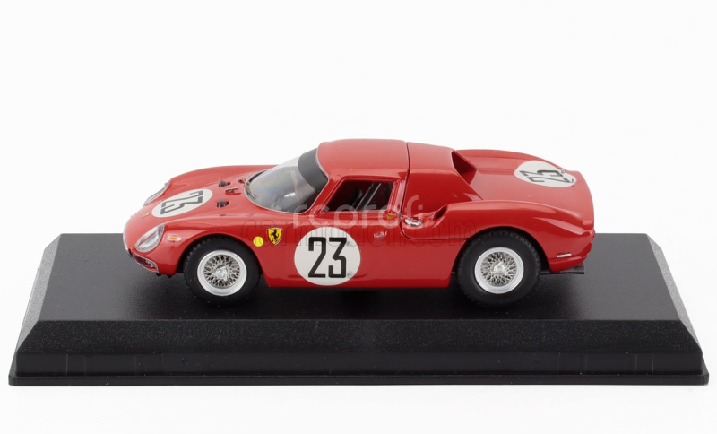 Best-model Ferrari 250lm 3.3l V12 Team Equipe Nationale Belge N 23 24h Le Mans 1964 Pierre Dumay - Gerard Langlois Van Ophem 1:43 Red