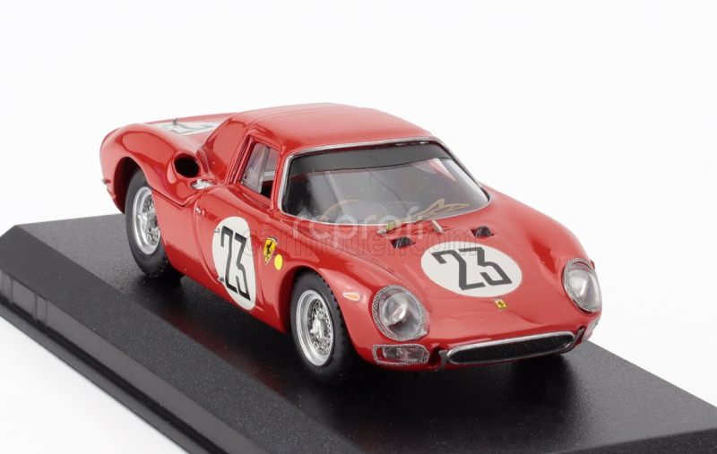 Best-model Ferrari 250lm 3.3l V12 Team Equipe Nationale Belge N 23 24h Le Mans 1964 Pierre Dumay - Gerard Langlois Van Ophem 1:43 Red