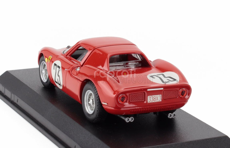 Best-model Ferrari 250lm 3.3l V12 Team Equipe Nationale Belge N 23 24h Le Mans 1964 Pierre Dumay - Gerard Langlois Van Ophem 1:43 Red
