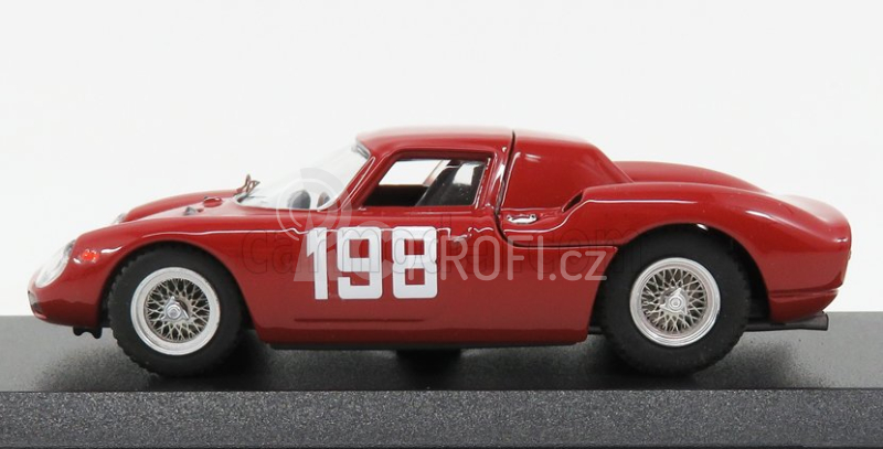 Best-model Ferrari 250lm Coupe N 198 Winner Coppa F.i.s.a. Monza 1966 E.luati 1:43 Red