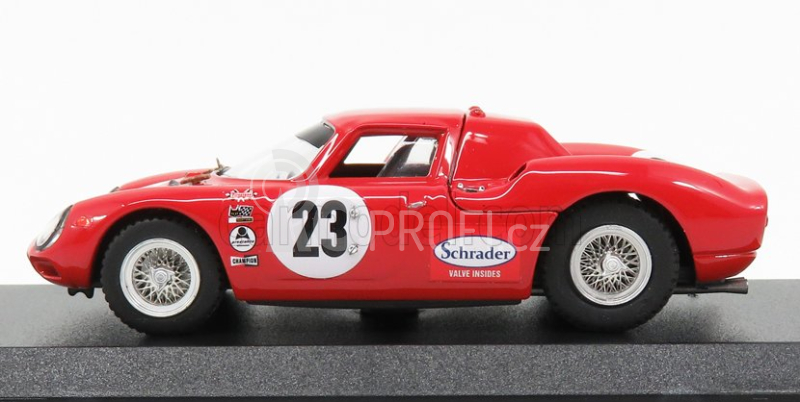 Best-model Ferrari 250lm Coupe N 23 24h Daytona 1966 Konig - Clarke - Hurt 1:43 Red