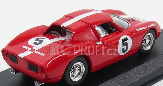 Best-model Ferrari 250lm Coupe N 5 1000km Paris 1964 Muller - Boller 1:43 Red