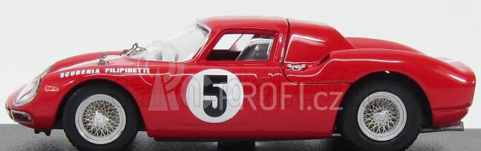 Best-model Ferrari 250lm Coupe N 5 1000km Paris 1964 Muller - Boller 1:43 Red