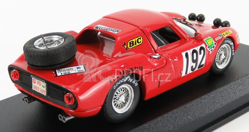 Best-model Ferrari 250lm N 192 Tour De France 1969 Rouget - Depret 1:43 Red