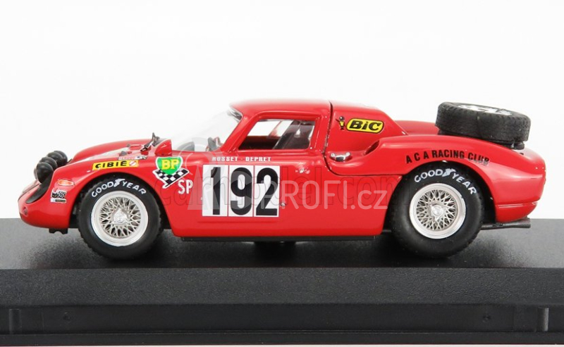 Best-model Ferrari 250lm N 192 Tour De France 1969 Rouget - Depret 1:43 Red