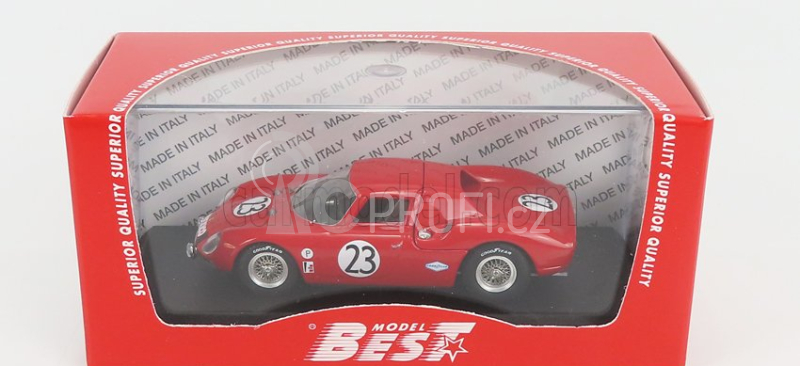Best-model Ferrari 250lm N 23 12h Sebring 1967 P.rodriguez - F.de La Chica 1:43 Red