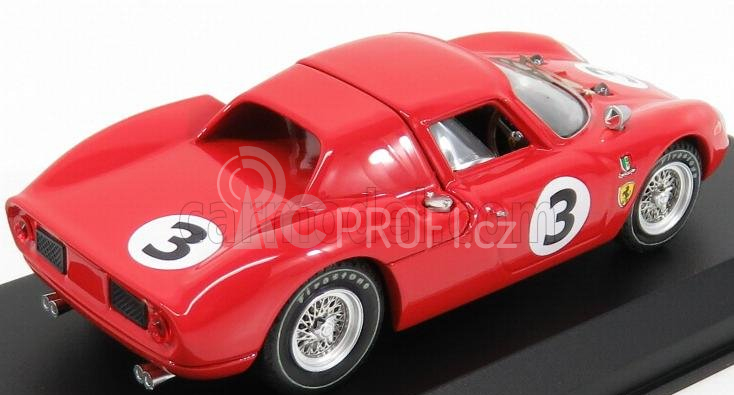 Best-model Ferrari 250lm N 3 Winner 12h Surfers Paradise 1966 J.stewart 1:43 Red